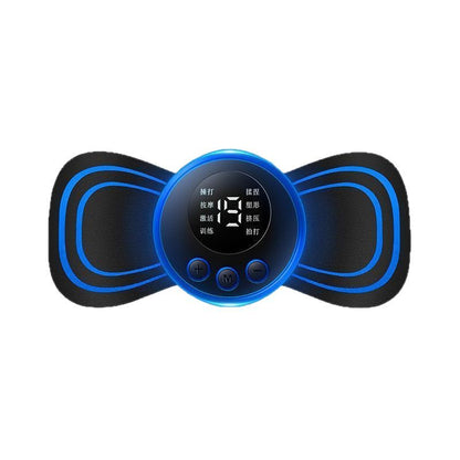 Cervical Massage Stickers EMS Mini Portable Pocket Massage Instrument Shoulder Neck Waist Leg Neck Multifunctional