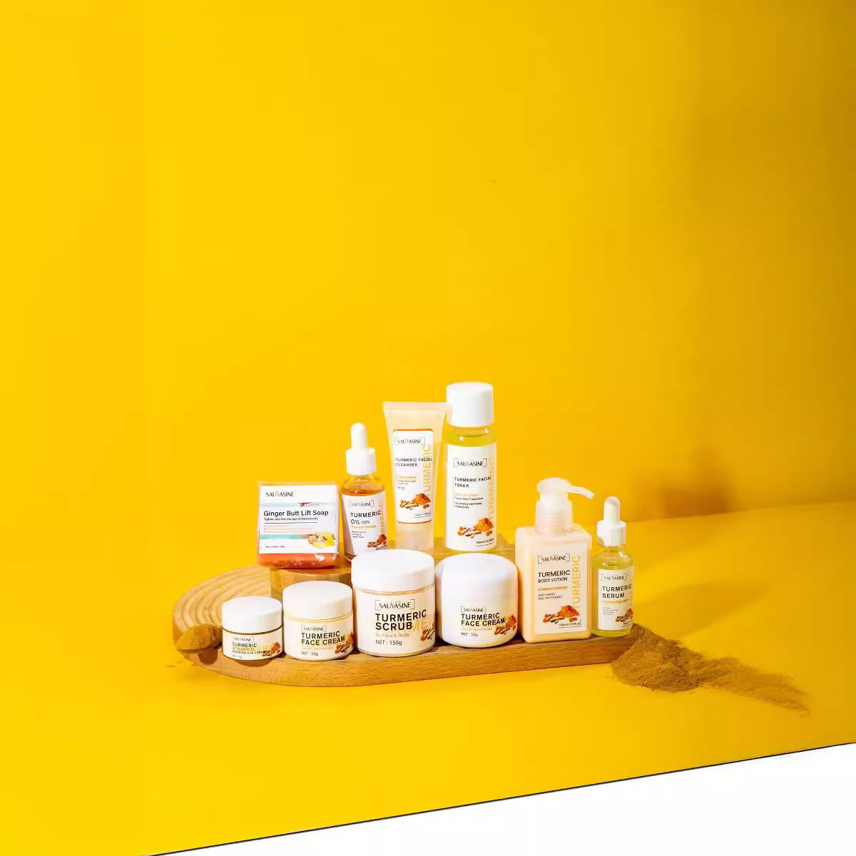 Turmeric 10-piece Set Skin Care Set