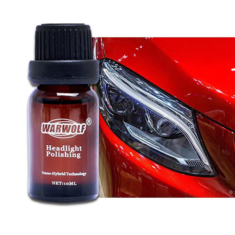 Cross-border Car Headlight Repair Solution Headlight Plating Crystal Repair Agent Car Lamp Refurbishment Agent Tool Set Plating Solution