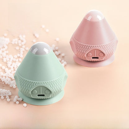 Electric Fascia Ball Adsorption Plantar Shoulder Neck Waist Fascia Relaxation Vibration Hot Compress Silicone Massage Instrument Massage Ball