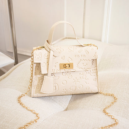 Embossed Handbag