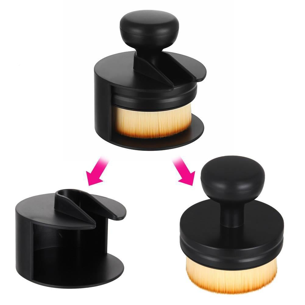 Seal-shaped Foundation Brush Nail Brush Dust Brush Cleaning Tools
