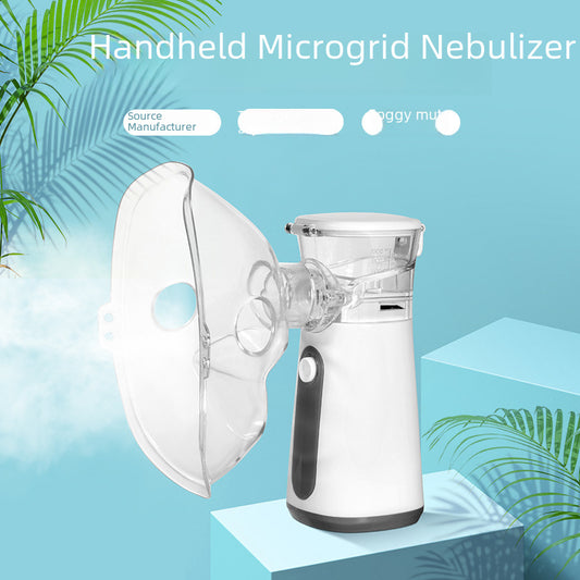 Handheld Medical Ultrasonic Inhalation Nebulizer Household Children&#039;s Phlegm Cough Compression Micromesh Atomizer