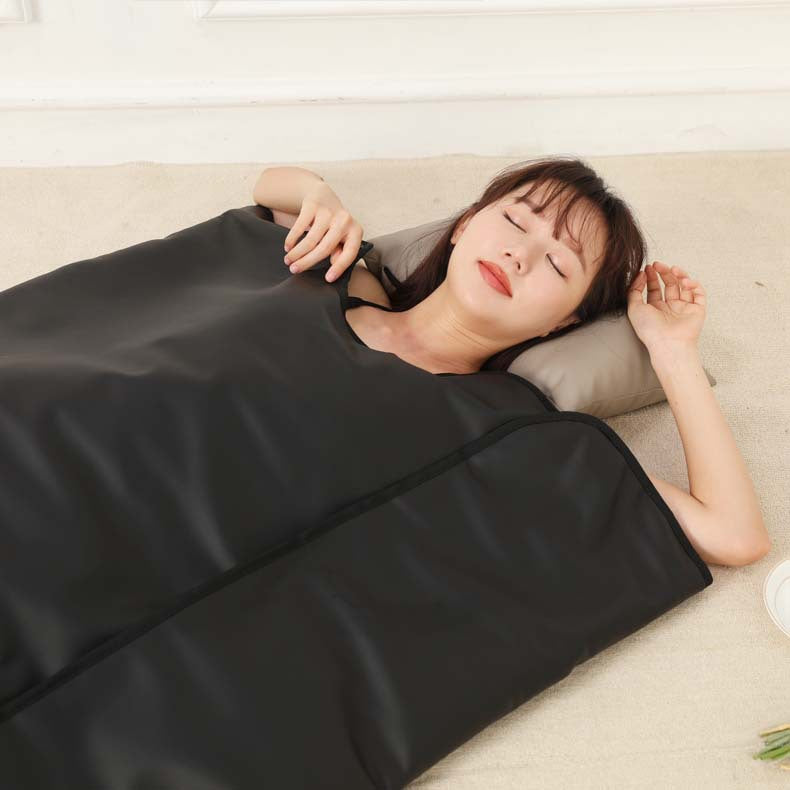 Source Manufacturers Far Infrared Black Sweat Steaming Blanket Sweat Blanket Sauna Blanket 110V Cross-border E-commerce Mihigh