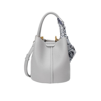 Genuine Leather Large Capacity Vegetable Basket Bucket Bag Women&#039;s New Women&#039;s Bag High-end Shoulder Crossbody Handbag For Women