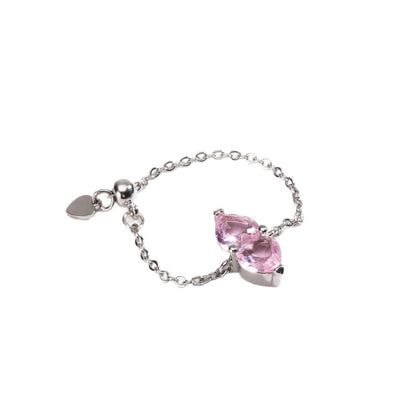 New Copper Plated Colorful Love Ring