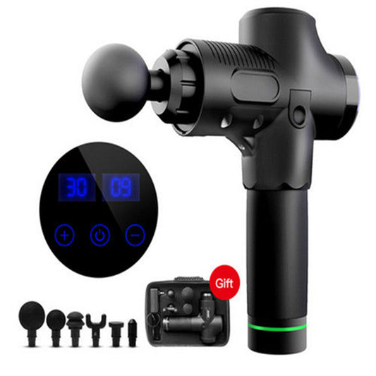 30 Gears 6 Massage Heads Fascia Gun Massage Gun Home