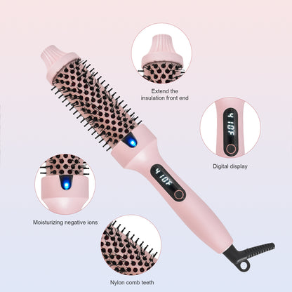 Fluffy Comb Straight Hair Comb Perm Hair Curling Rod Straight Curling Dual-purpose Bang Perm Hair Stick