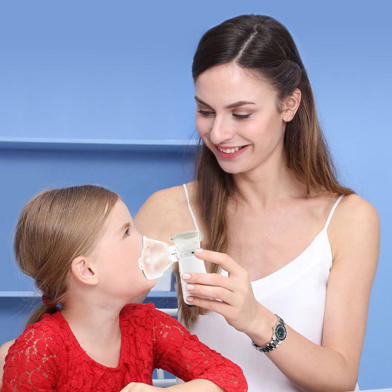 Handheld Medical Ultrasonic Inhalation Nebulizer Household Children&#039;s Phlegm Cough Compression Micromesh Atomizer