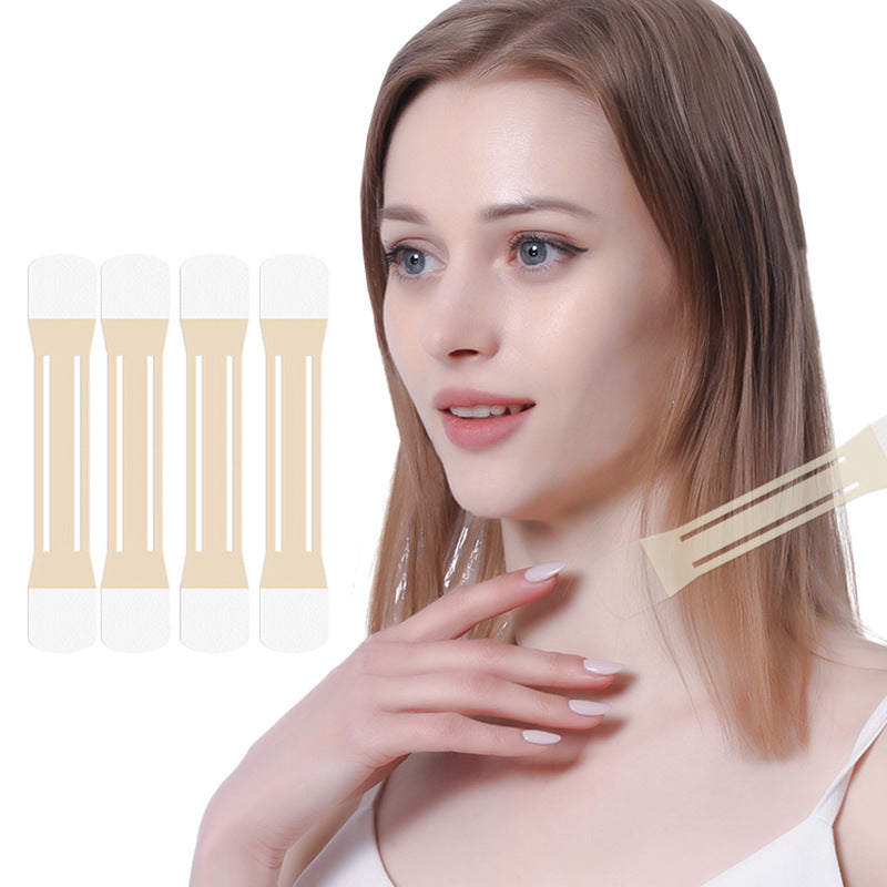 Neck Line Lifting Patch Desalinates Neck Fine Line To Enhance Neck Temperament Portable Comfortable Tightening Skin Invisible Skin Color