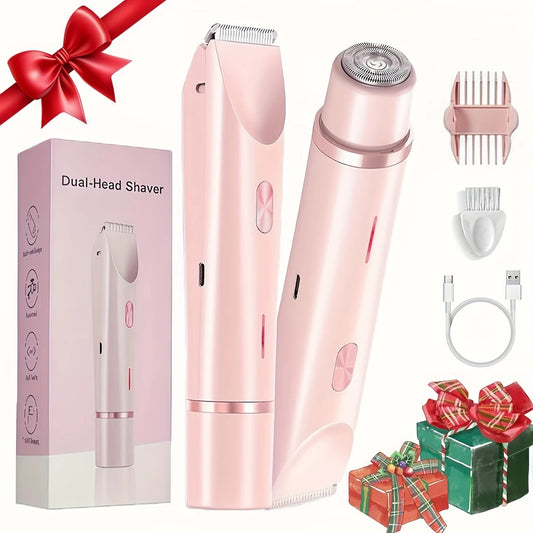 Women&#039;s Double-head Shaving Apparatus Private Trimming Shaving Apparatus Body Washing Dry And Wet Dual-purpose Hair Removal Apparatus