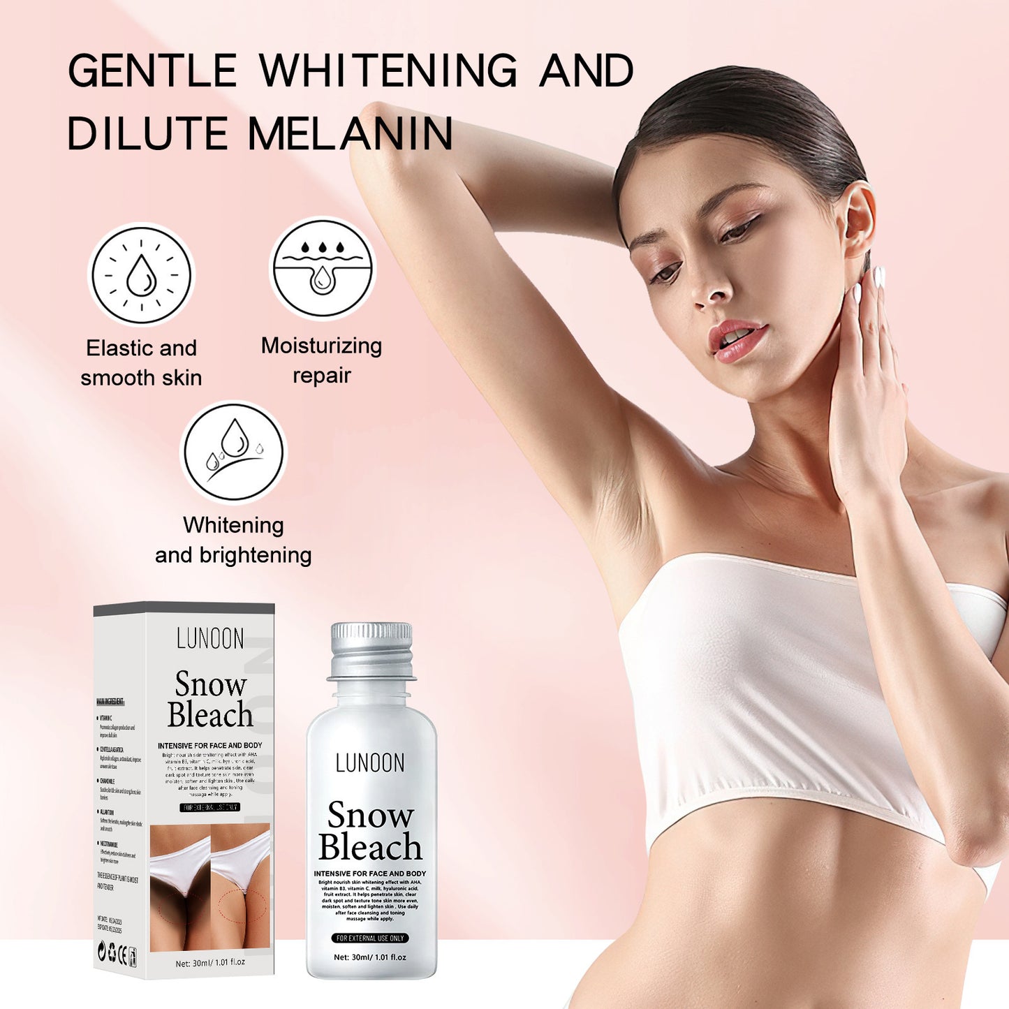 SOUG Private Anti-black Cream 30ml Armpit Thigh Private Parts To Black Cream SNOW BLEA