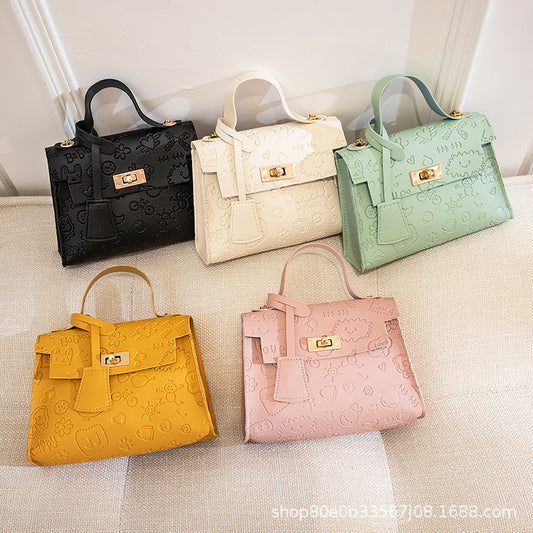 Crossbody small square bag fashion Kelly bag