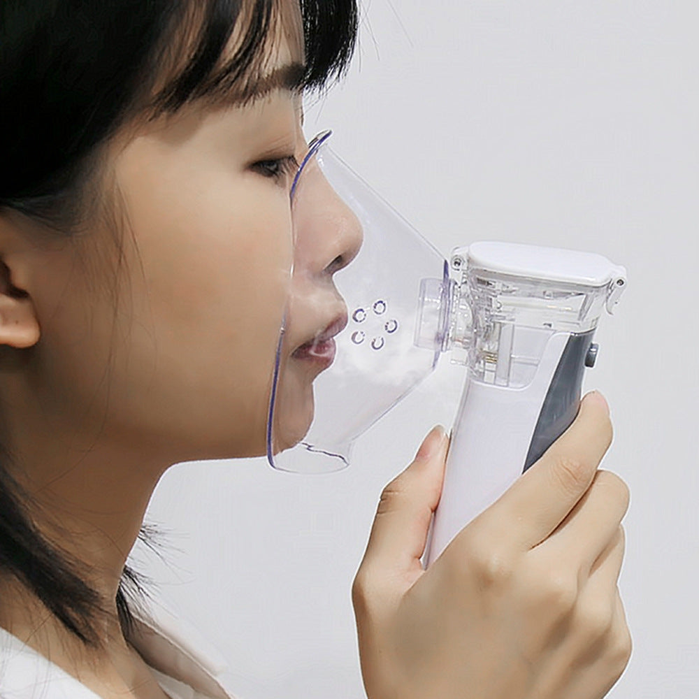 Spot Handheld Nebulizer Household Children Nebulizer Mute Nebulizer Humidifier Ultrasonic Micro-mesh Nebulizer