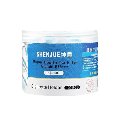 Disposable Cigarette Holder Filter Cigarette Men And Women Purifying Smoke And Clearing The Lungs Disposable Thick And Thin Dual-Use Cigarette Butt Filter Wholesale