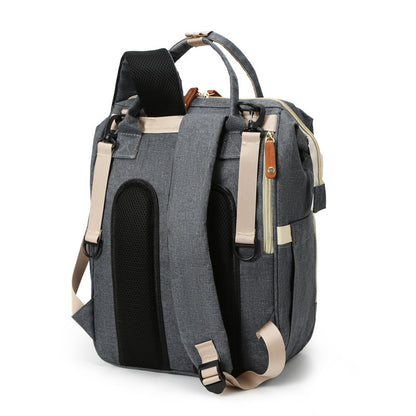 Mummy Bag Baby Outgoing Lightweight Ins-style Portable Baby Tracer Hanging Bag Thermal Insulation Backpiece Bag For Mother And Baby Large Capacity