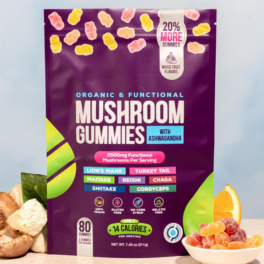 Mushroom Fudge Various Flavors 80 MushroomGummy