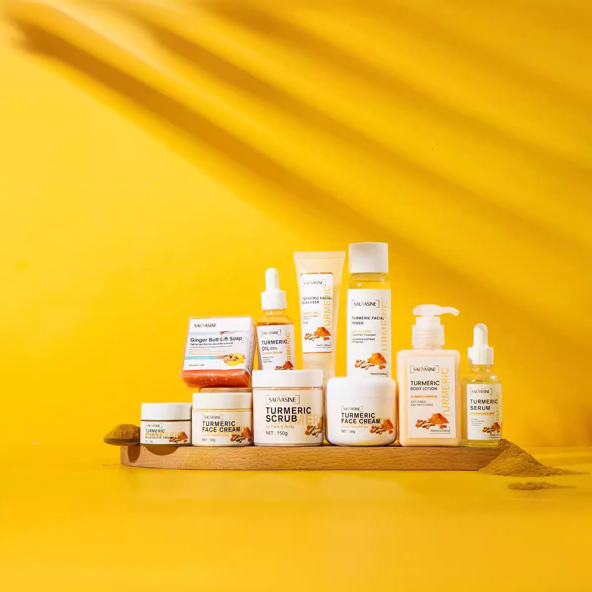 Turmeric 10-piece Set Skin Care Set