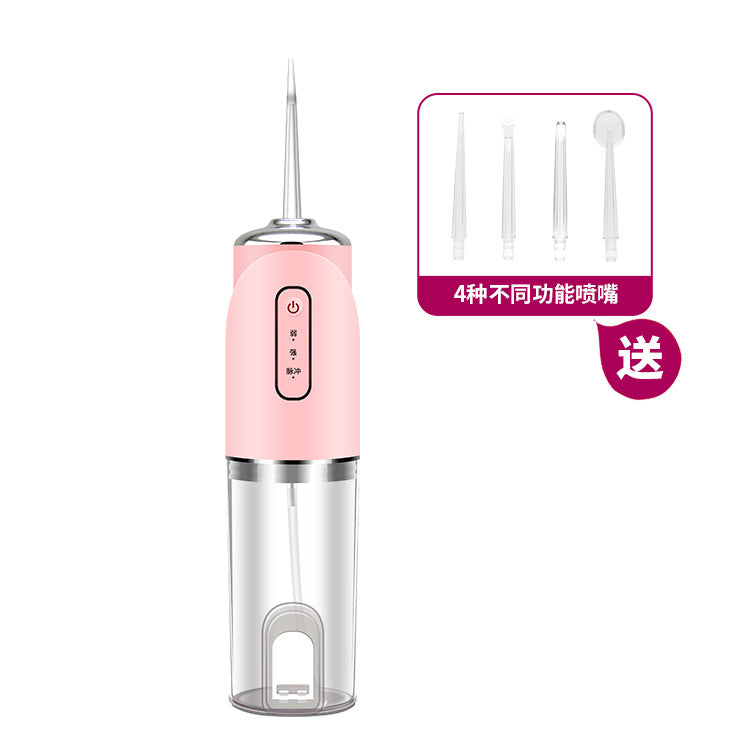 Portable Household Calculus Removal Instrument Electric Tooth Rinser Orthodontic Tooth Water Floss Cleaning Dental Calculus Tooth Washer