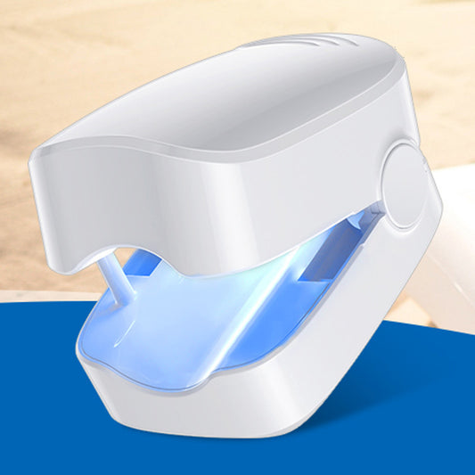 Ultraviolet Manicure Machine Laser Light Fungus Cleaning Quick Drying Phototherapy Light Onychomycosis Auxiliary Care Equipment Manicure Lamp
