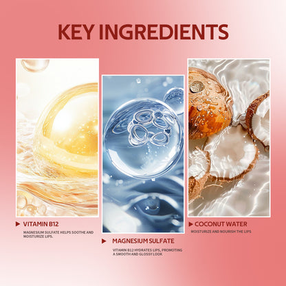 Lakeerain Vitamin B Gloss Lip Glaze Moisturizing Softening Lip Peripheral Water Lip Balm