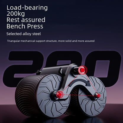 Abdominal Wheel Automatic Rebound Men&#039;s And Women&#039;s Household Elbow Support Roller Fitness Equipment Abdominal Tinker Abdominal Roll Exercise Abdominal Muscle Training Artifact