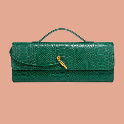 Women&#039;s Evening Bag In Hand Retro Stone Pattern Chinese Baguette Bag Organ All-match Single Shoulder Oblique