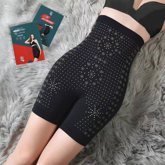 Boxed Alice Goddess Negative Ion Fat Burning High-Waist Hip-up Pants Abdomen Pants Women&#039;s Body Sculpting Graphene Slimming Body Underwear
