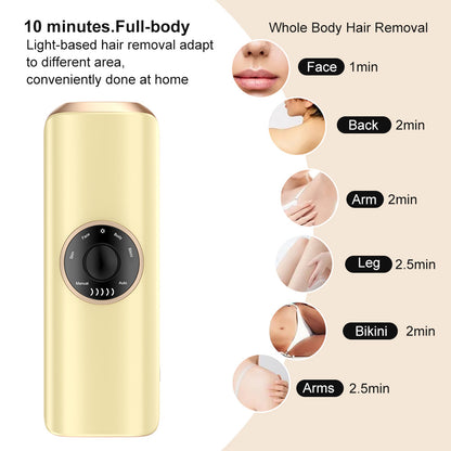 Epilator Sapphire IPLHair Removal Machine Intense Pulse Therapy Whole Body Freezing Point Hair Removal Instrument