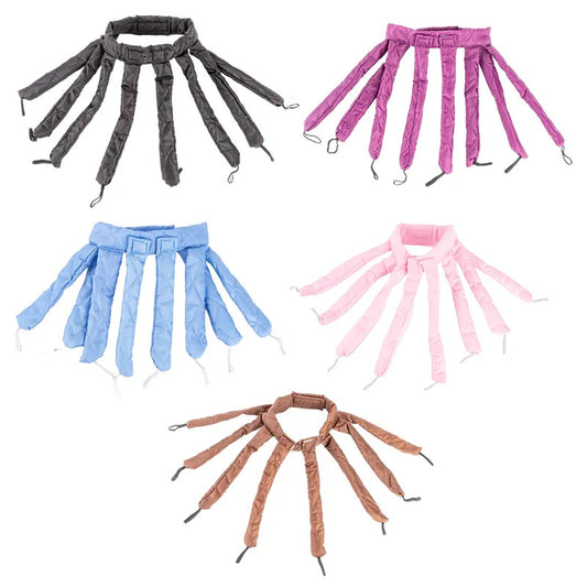 Removable Velcro Eight-claw Hair Curling Wand Sleep Headband Big Wave No Heat No Harming Lazy Sponge Hair Curling Hair