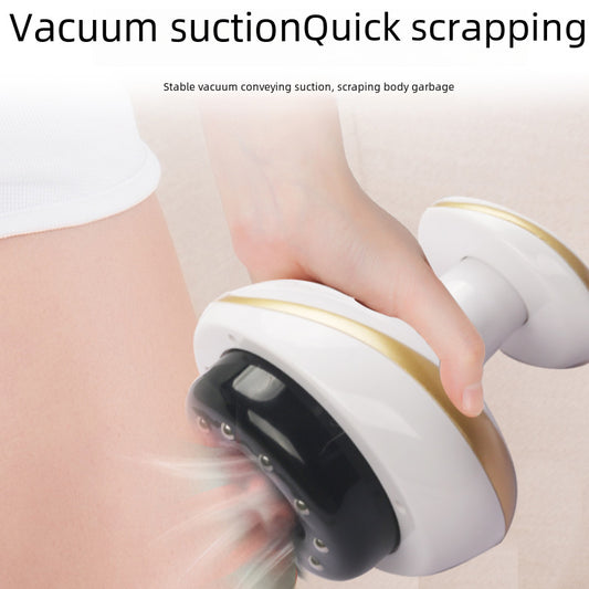 Electric Scraping Instrument Whole Body Universal Meridian Brush Household Massager Gluten Brush Cupping Device Scraping Instrument Absorbing Device