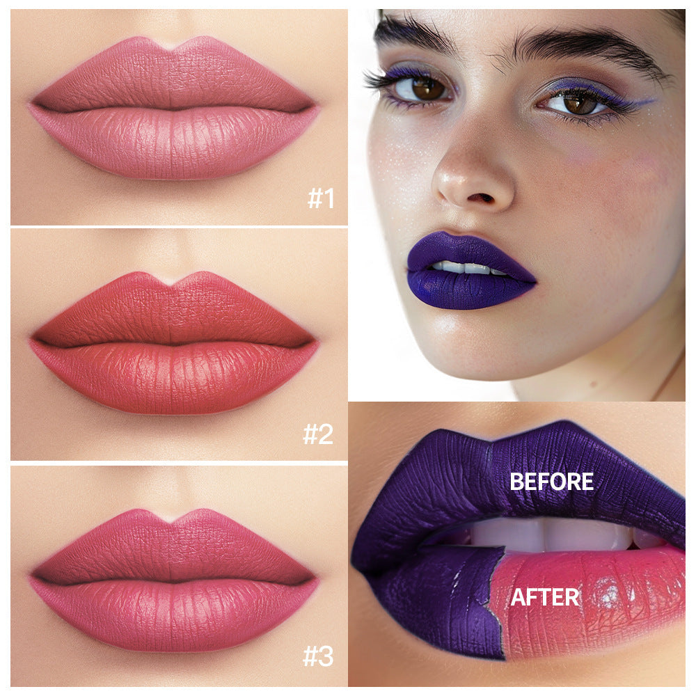 Makeup Lakerain Tear Lip Gloss Matte Matte Lip Glaze Easy To Paint Color Is Not Easy To Fade Tear Good Skin Color