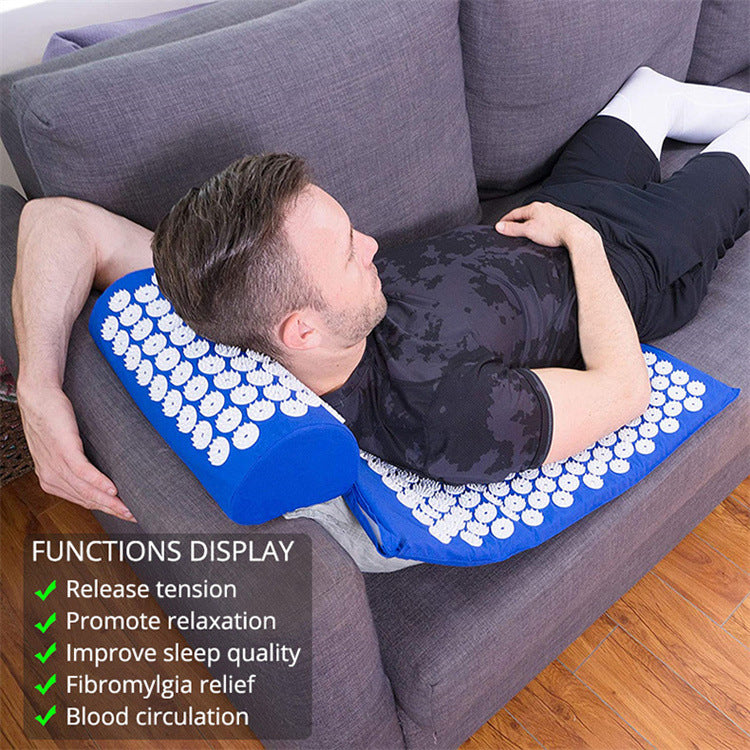Yoga Mat Acupuncture Point Massage Acupuncture Massage Mat Pillow Muscle Relaxation Acupuncture Mat