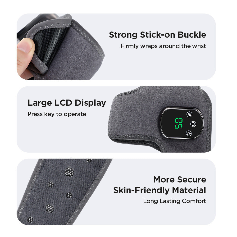 New Rechargeable Ankle Protection Hot Compress Massage Relaxation Ankle Support Joint Electric Foot Massager