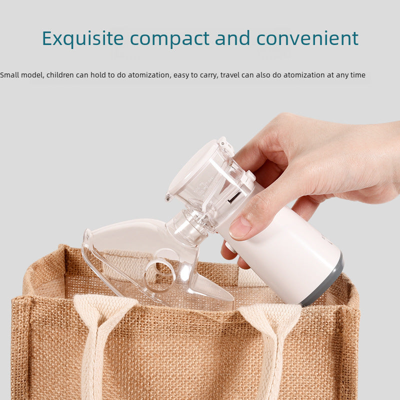 Handheld Medical Ultrasonic Inhalation Nebulizer Household Children&#039;s Phlegm Cough Compression Micromesh Atomizer