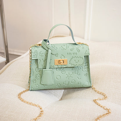 Embossed Handbag