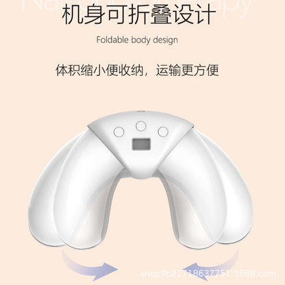 Folding Nail Lamp Phototherapy Machine Quick Dry U-shaped Non-black Hand LED Portable Nail Glue Baking Lamp