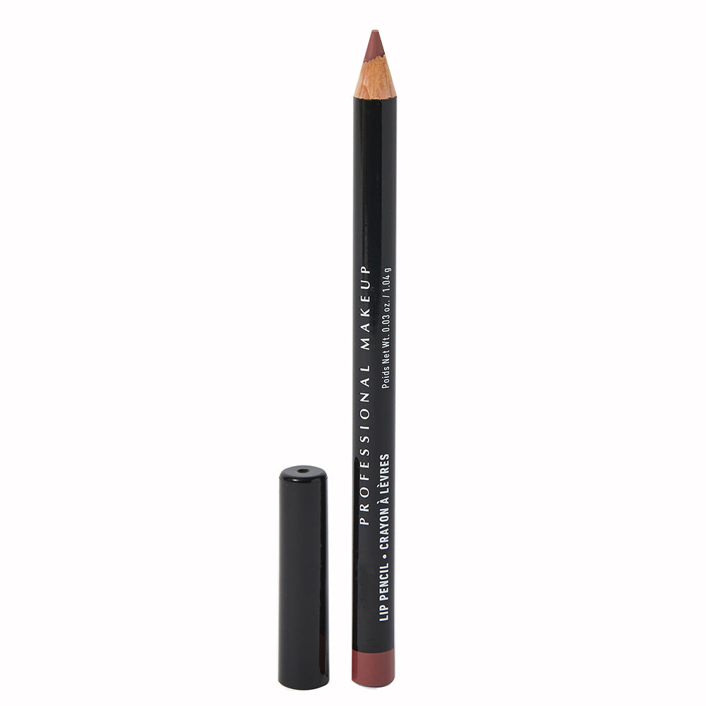 Neutral Logo-free Wooden Pole Matte Waterproof And Sweat-proof Black Brown Eyeliner Pencil