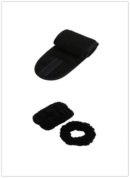 Face Wash Wristband Hand Strap Hair Band Set
