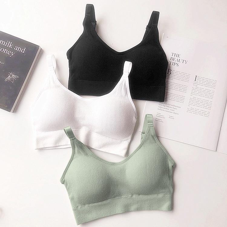 The original single underwear popular vest without steel ring girls sports bra
